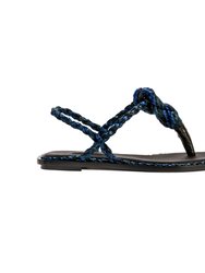 Thory Navy Sandal - Black / Navy