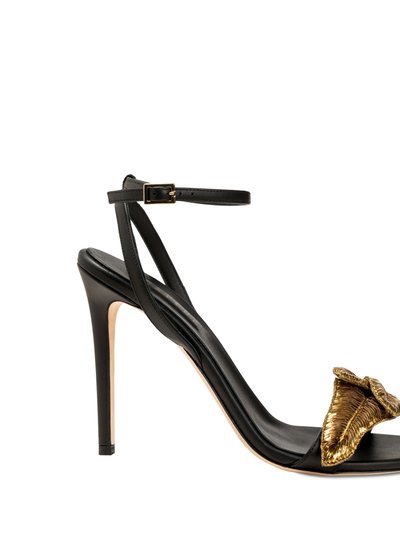 Serena Uziyel Valeria Black High-Heel Ankle Cross Sandal product