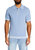 Axel Slim Fit Polo In Baby Blue W White - Baby Blue W White