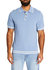 Axel Slim Fit Polo In Baby Blue W White - Baby Blue W White