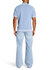 Axel Slim Fit Polo In Baby Blue W White