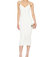 Ballor Midi Dress In White - White