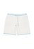 Bruce Crochet Short In White/blue