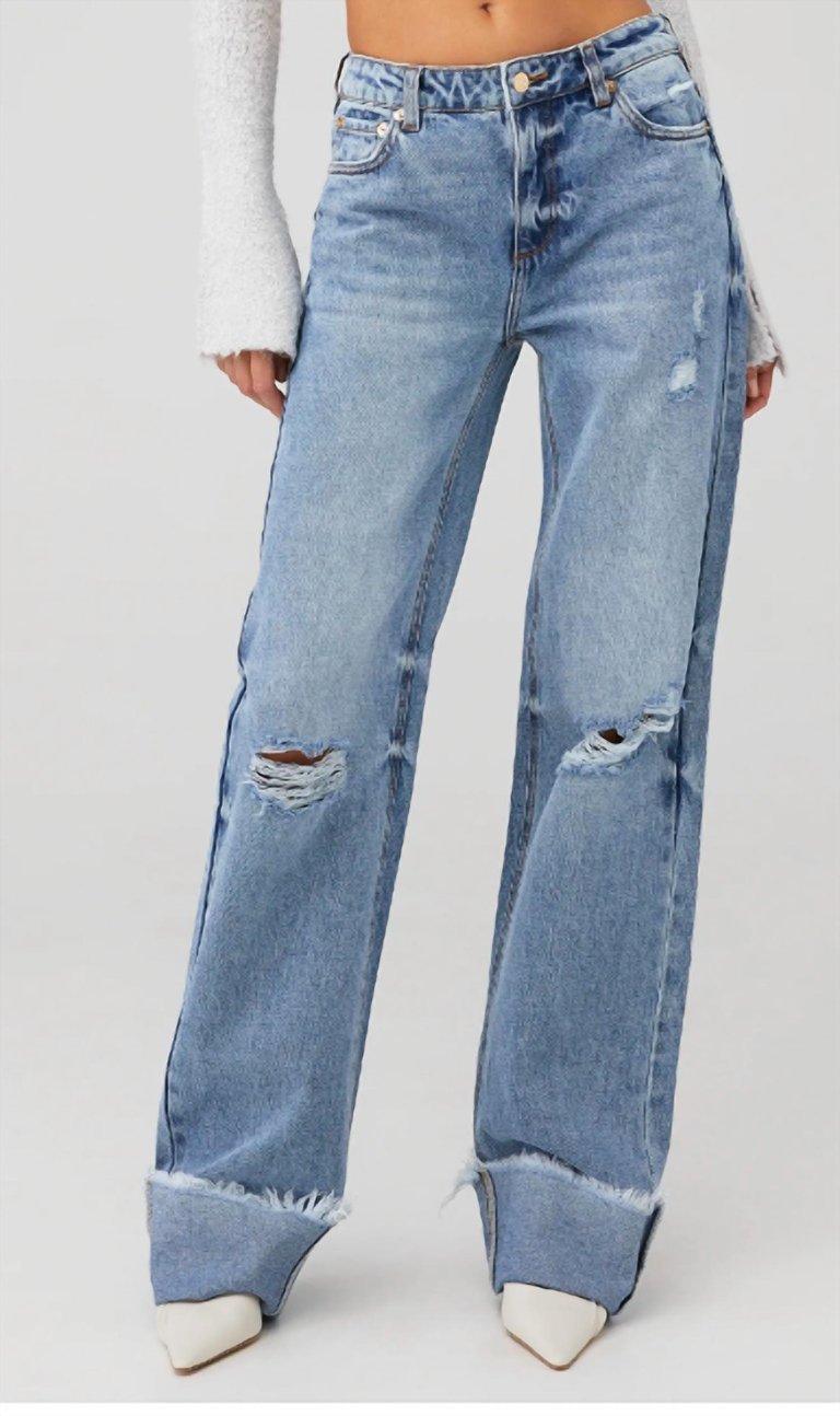 Margot Boyfriend Jeans In Coastline