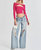 Ollie Wide Leg Jeans In Coastline - Coastline