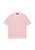 Zane Crochet Polo In Pink/white