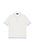 Zane Crochet Polo In White/blue