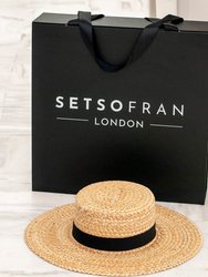 Classic Straw Hat - Natural Straw