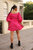 Poplin Dress Puff-sleeved