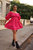 Poplin Dress Puff-sleeved