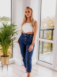 White Corset Top