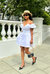 White Poplin Dress