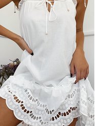 The Alannah Dress - White