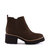 Bc Fight For Your Right Ankle Boot - Brown Suede