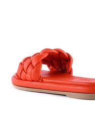 Bellissima Slides In Orange