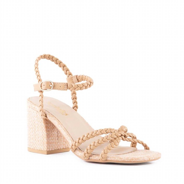 Cater To You Heel In Beige