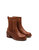 Women's Far Fetched Knit Leather Booties