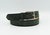 32mm Classic Italian Calf Suede Belt - Forest Green