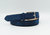 32mm Classic Italian Calf Suede Belt - Jean Blue