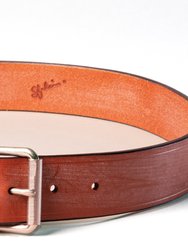 35mm Bruno Belt - Conker, English Bridle Leather