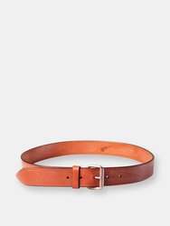 35mm Bruno Belt - Conker, English Bridle Leather - Conker