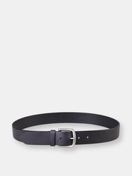 Gene Belt - Black - 38mm Wide Casual Belt - Black