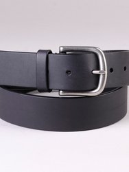 Gene Belt - Black - 38mm Wide Casual Belt