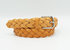 Hand-Braided, Natural Italian veg tan Belt - 32mm