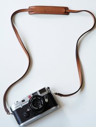 Sfalci Camera Strap - Classic Tan French Calf