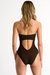 Bandeau One-Piece - Chocolate