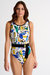  Belted High-Neck One-Piece - Beverly - Beverly