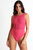 Belted HighNeck One-Piece - 42270-14-300 - 300 Pink