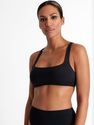 Bralette Style Top - Black