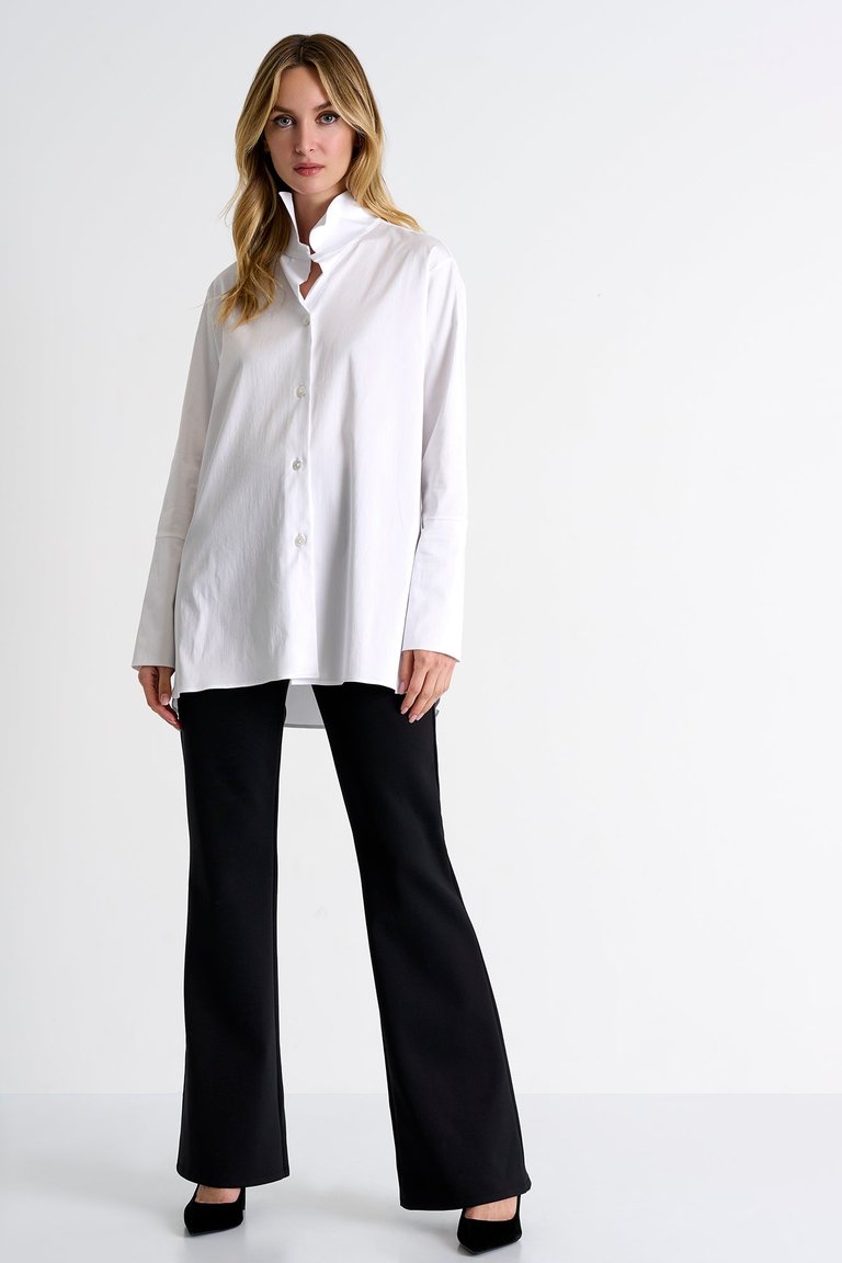 Classic Blouse - White - White