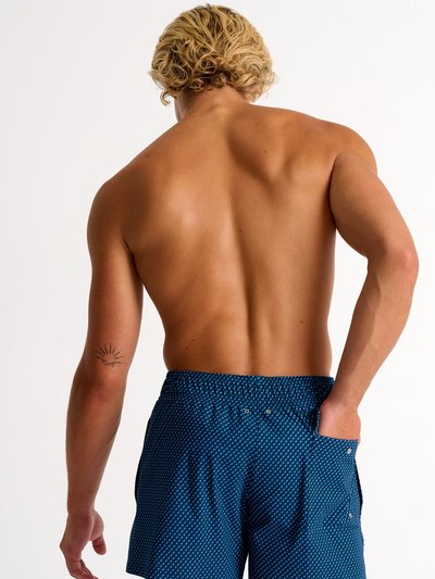 SHAN Classic Fit, Stretch And Quick Dry Swim Trunks - Shan Logo product