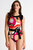 Elegant High Neck One Piece - Frida - Frida