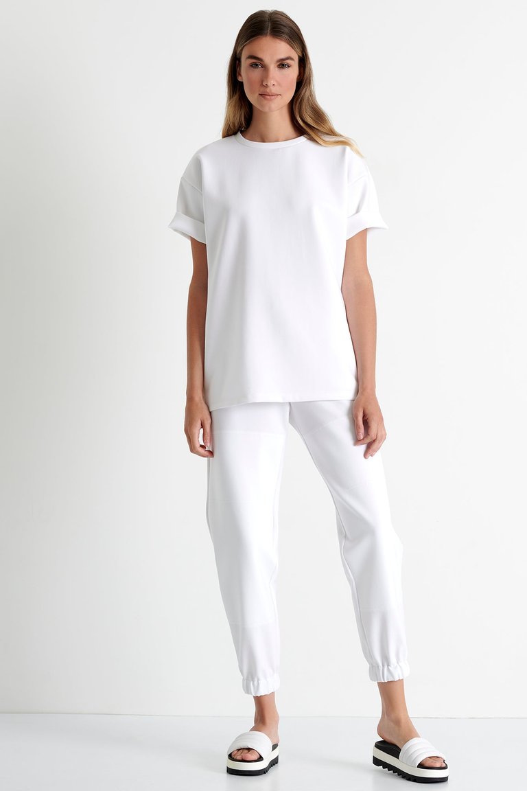 Fashion Track Pants - White