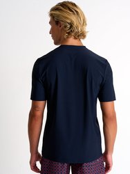 High Performance V-Neck T-Shirt - Navy - Navy