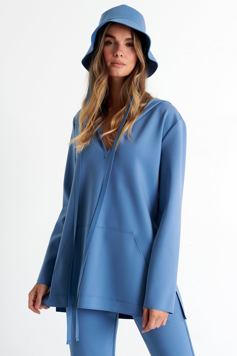 Hooded Long Sleeve Top - Polaris