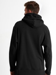 Hooded Sweatshirt - Black - Black