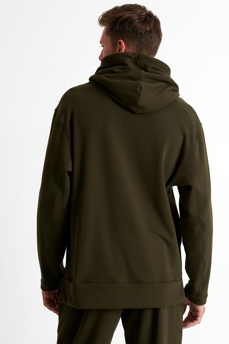 Hooded Sweatshirt - Khaki - Khaki