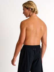 Long Fit, Swim Trunk - Black