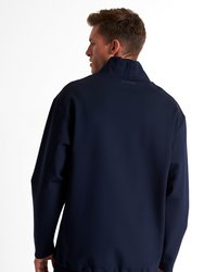 Long Sleeve Sweater High-Neck - Navy