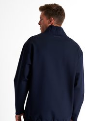 Long Sleeve Sweater High-Neck - Navy - Navy