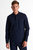 Long Sleeve Sweater Snap-Neck - Navy - Navy