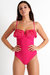 Mesh Bandeau Style One-Piece - 42230-08-310