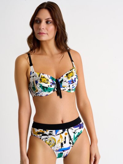 SHAN Mid-High Waist Bikini Bottom - Beverly product