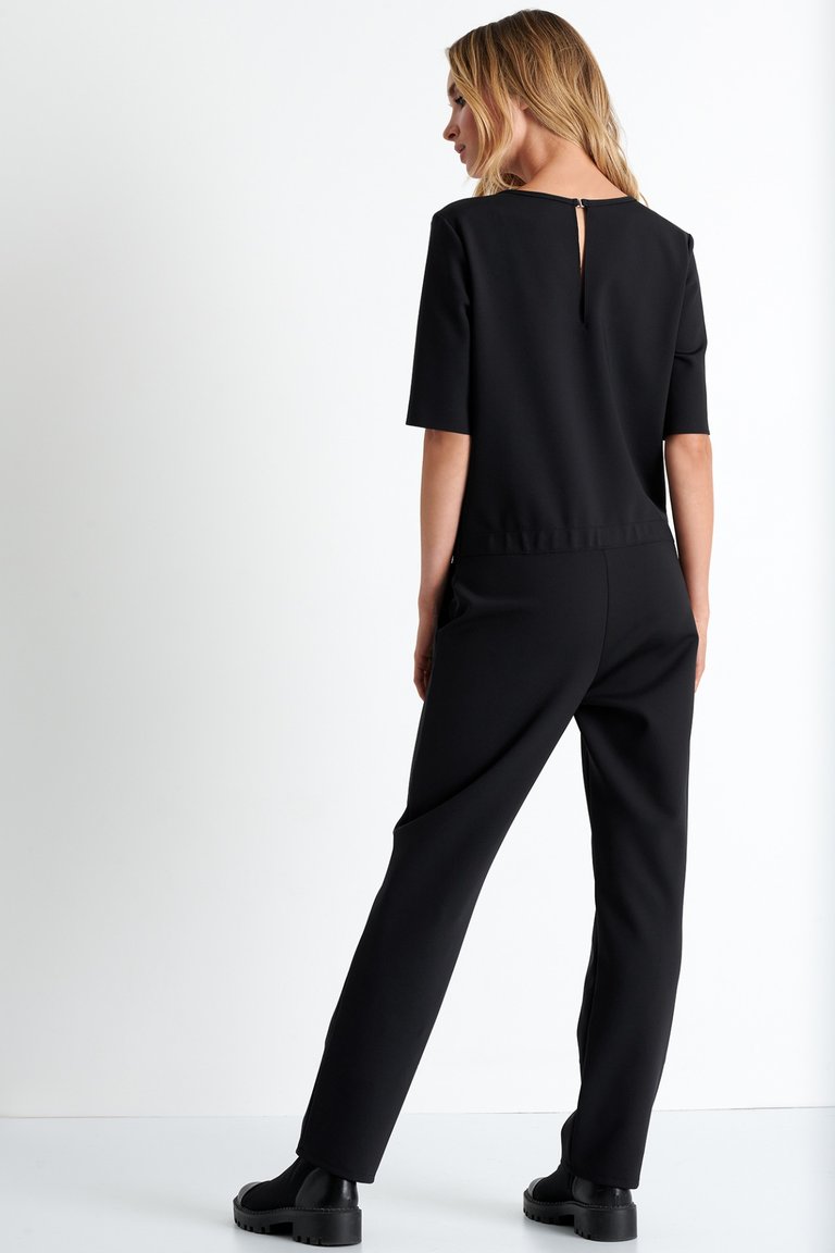 Short Sleeve Jumpsuit