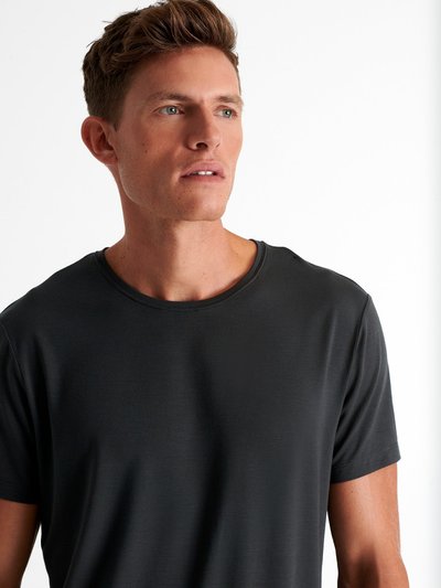 SHAN Soft Round Neck T-Shirt - Titanium product