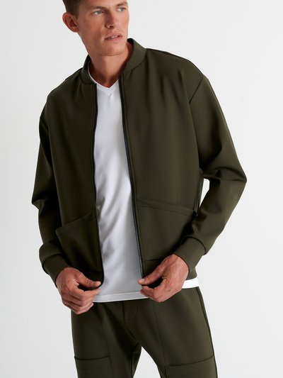 SHAN Stylish Bomber Jacket - Khaki product